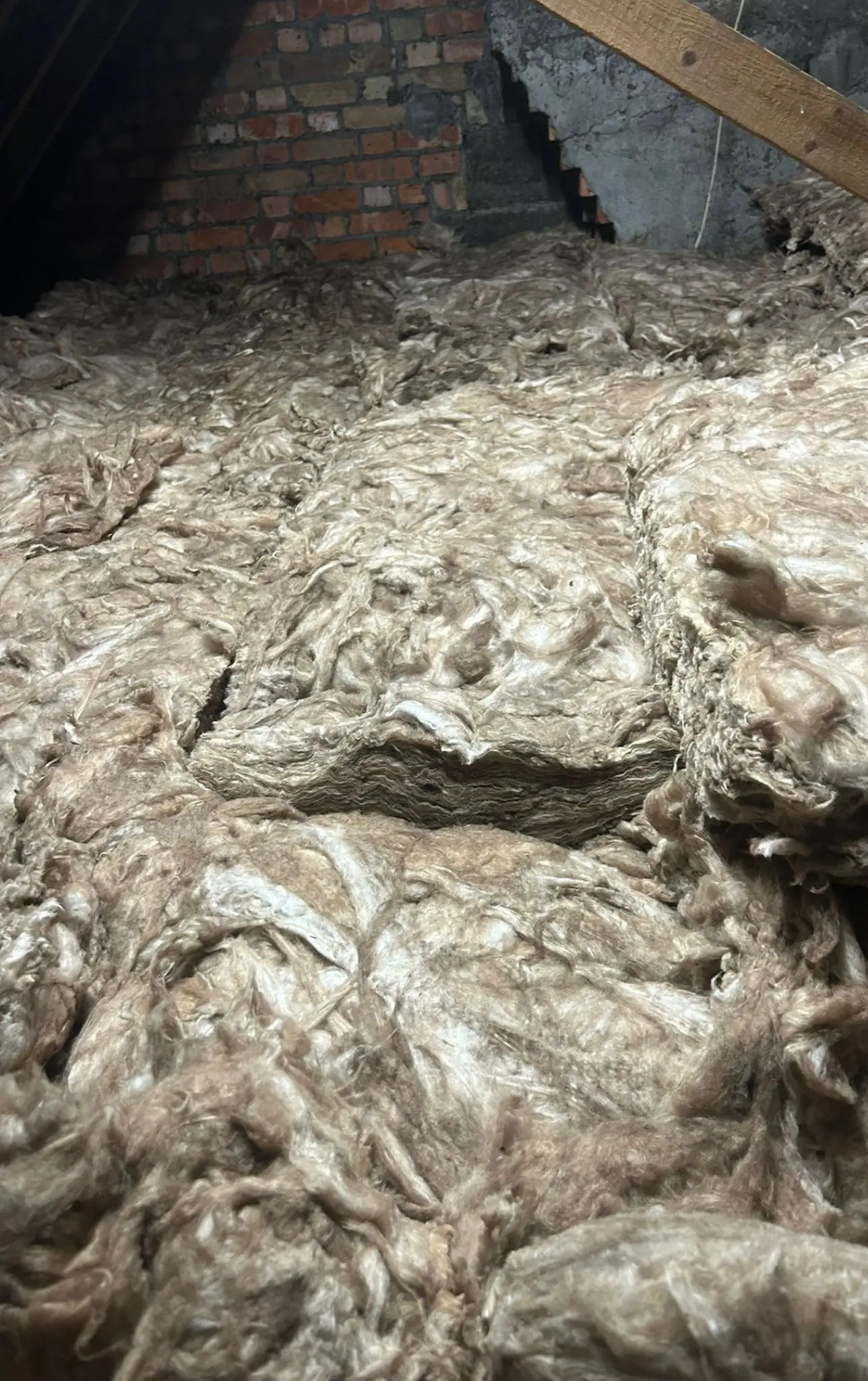 Attic insulation Brentwood home